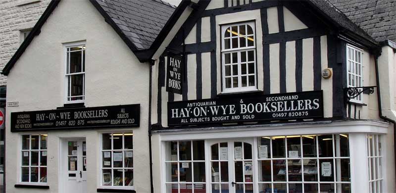 Book shops hay wye