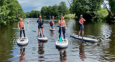 canoeing in hay-one-wye